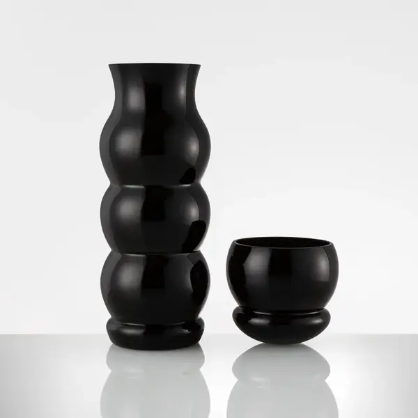 KARAFA černá - edice BUBBLES - Lukáš Houdek