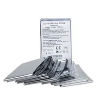 Steriwund Izotermická fólie 140 cm x 200 cm stříbrná