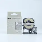 Epson LK-3TWN, ST9SW, 9mm x 9m, bílý tisk / průhledný podklad, kompatibilní páska