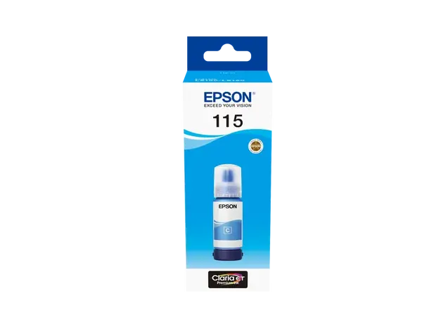 Epson 115 C13T07D24A azurová (cyan) originální inkoustová náplň
