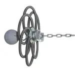 Růžice komínová 130-230 mm 6 pružin se závažím 0,5 kg Ř MA514011