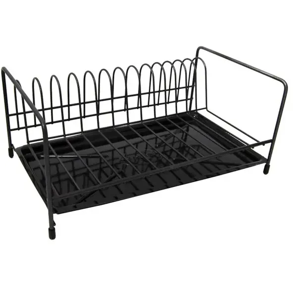 Sušák na nádobí 31cm černá