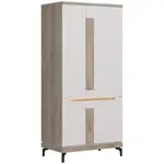 Skříň 2d Aston An11 dub cremona/kašmír