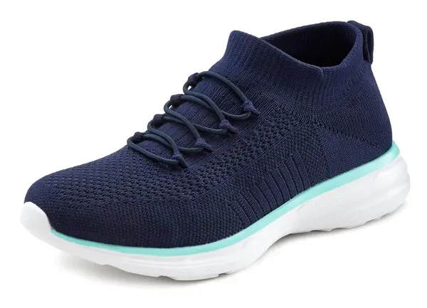 LASCANA Slip-on obuv  námornícka modrá