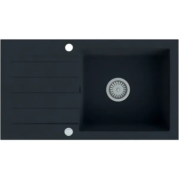 Dřez Granitový 1k 780x440 Černá