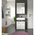 MID.YOU KOUPELNA vysoce lesklá bílá