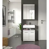 MID.YOU KOUPELNA vysoce lesklá bílá