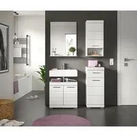 MID.YOU KOUPELNA vysoce lesklá bílá