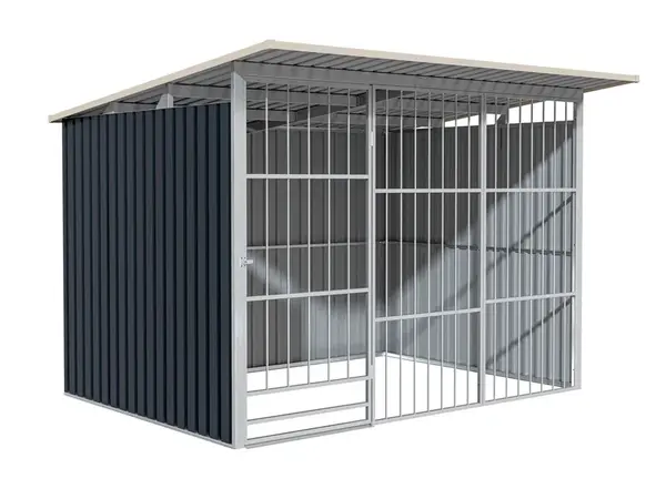 Kotec pro psa G21 KEN 572 - 260 x 220 cm, šedý PE63900592