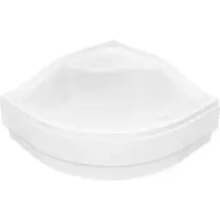 Vanička čtvrtkruhová Oliver 80X80X15/25