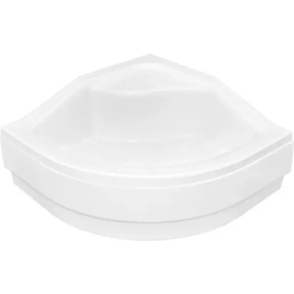 Vanička čtvrtkruhová Oliver 80X80X15/25