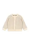 Detský kardigan s prímesou vlny Konges Sløjd BILLI KNIT CARDIGAN