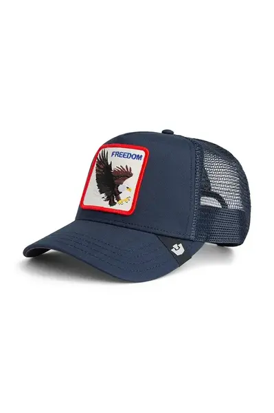 Šiltovka s prímesou bavlny Goorin Bros Freedom Eagle Trucker