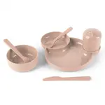 DANTOY tiny Bio jedálenský set Nude 7ks 0m+