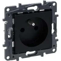 Zásuvka jednoduchá 863530 čierna
