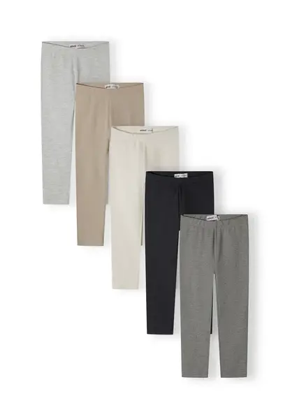 MINOTI Legíny  béžová / piesková / tmavosivá / sivá melírovaná / čierna