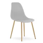 Světle šedá židle OSAKA