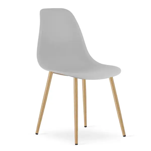 Světle šedá židle OSAKA