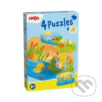 Mláďatká zvierat 4 ks - puzzle z kategorie Maxi dílky