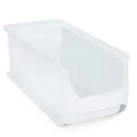 18 x Průhledné zásobníky pro velké zatížení 320x150x125mm