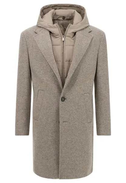 Boggi Milano Prechodná bunda  tmavošedá