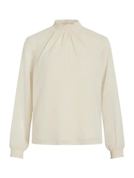 VILA Blúzka 'VIDOBBY'  béžová