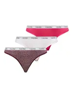 Calvin Klein Underwear Tangá  fuksia / čerešňová / čierna / biela