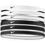 Nike FLEX CLASSIC HEADBANDS 6PK Čelenky, černá, velikost