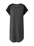 Urban Classics Šaty  antracitová / čierna