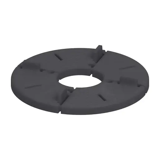 Gumový terč Alliq pod 2 cm dlažbu, výška 8 mm PA.PEDGUM8