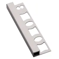 Lišta ukončovací "hranatá" Profil-EU biela, PVC, dĺžka 250 cm, výška hrany 8 mm, LH8250