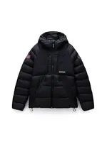 NAPAPIJRI Zimná bunda 'Moesa'  svetložltá / oranžová / čierna