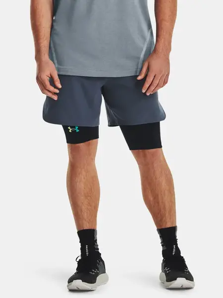 Under Armour Kraťasy UA Peak Woven Shorts-GRY - Pánské