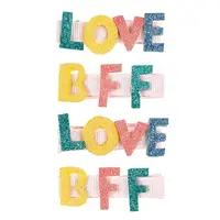 Souza! - Sponky do vlasov s nápismi - 4 ks