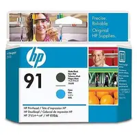 HP C9460A 91 matná černá/azurová (matte black/cyan) originální tisková hlava