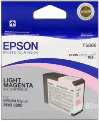 Epson T580600 světle purpurová (light magenta) originální cartridg