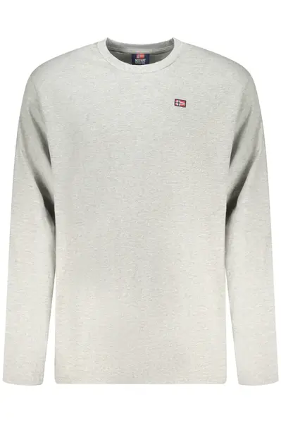 NORWAY 1963 MEN&#39;S LONG-SLEEVE T-SHIRT GREY