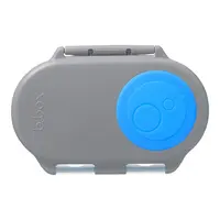 Desiatový box malý - modrý/sivý