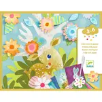 Výtvarná hra s hodvábnym papierom – lesné zvieratá