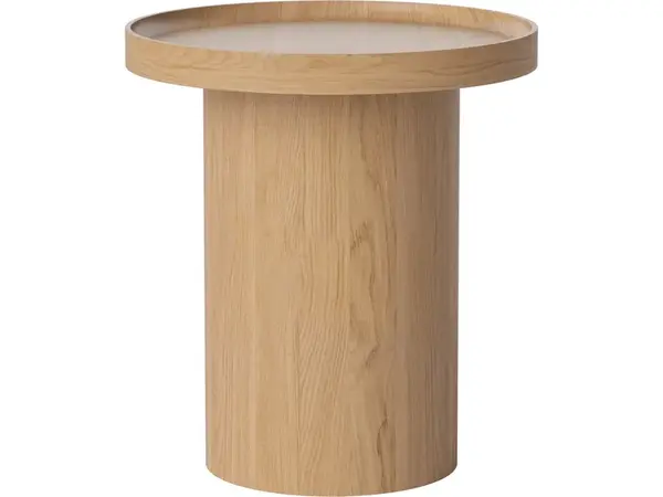 Konferenční stolek Plateau Ø48 cm, malý, více variant - Bolia Varianta: lakovaný dub