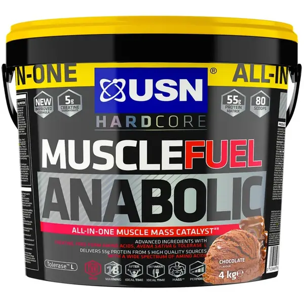 USN Muscle Fuel Anabolic 4kg - vanilka