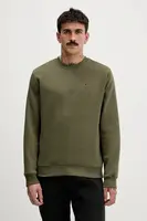 Mikina Tommy Jeans pánská, béžová barva, hladká, DM0DM20741