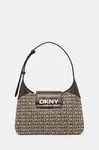Kabelka Dkny hnědá barva, R5235L20