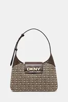 Kabelka Dkny hnědá barva, R5235L20