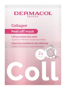 DERMACOL Collagen vypínací slupovací maska 2 x 8 ml