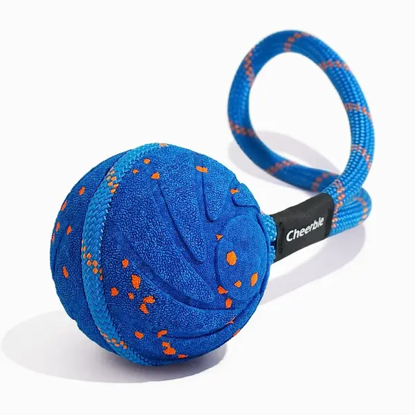 Cheerble Wicked Ball Air Rope | Hračky pro psy - Modrá