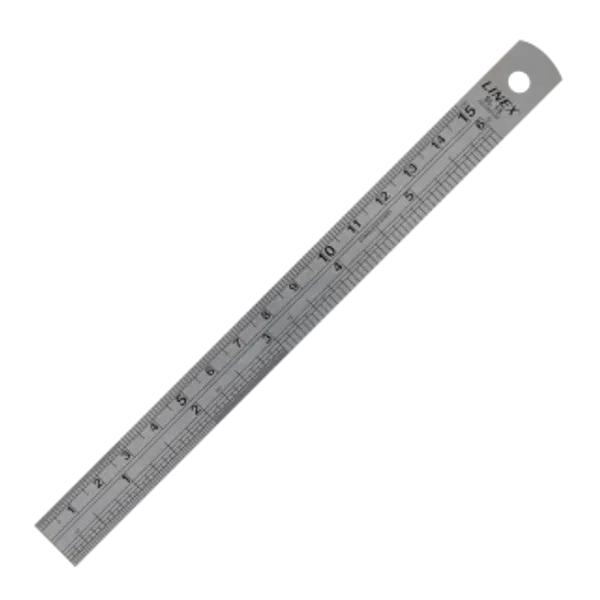 Linex - Pravítko LINEX ocelové 15 cm