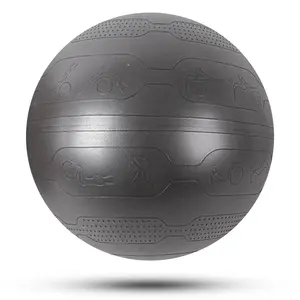 Gymnastický míč inSPORTline Stretch Ball 65 cm černá