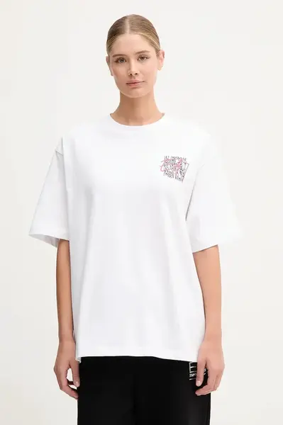 Bavlněné tričko EA7 Emporio Armani