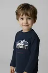 Dětské bavlněné tričko s dlouhým rukávem Mayoral